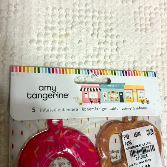 Amy Tangerine new old stock inflated ephemera 5 pieces. - Picture 5 of 5